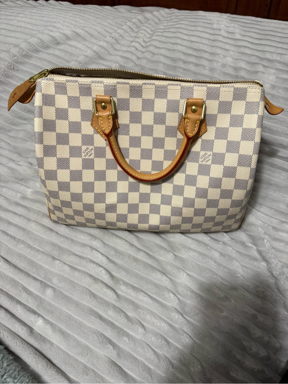 🎉SOLD🎉 Louis Vuitton Speedy 30 in Damier Azur - Picture 15 of 15